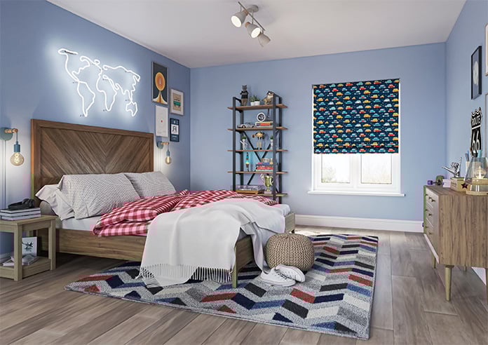 Roadtrip, Admiral - Motorised Roman Blind - Image 6